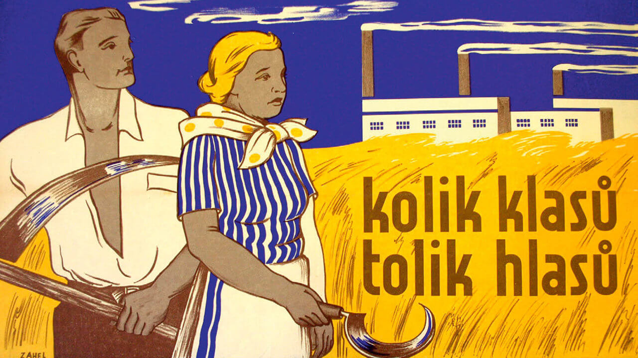 Volební plakát, 1946 Foto: archiv muzeí