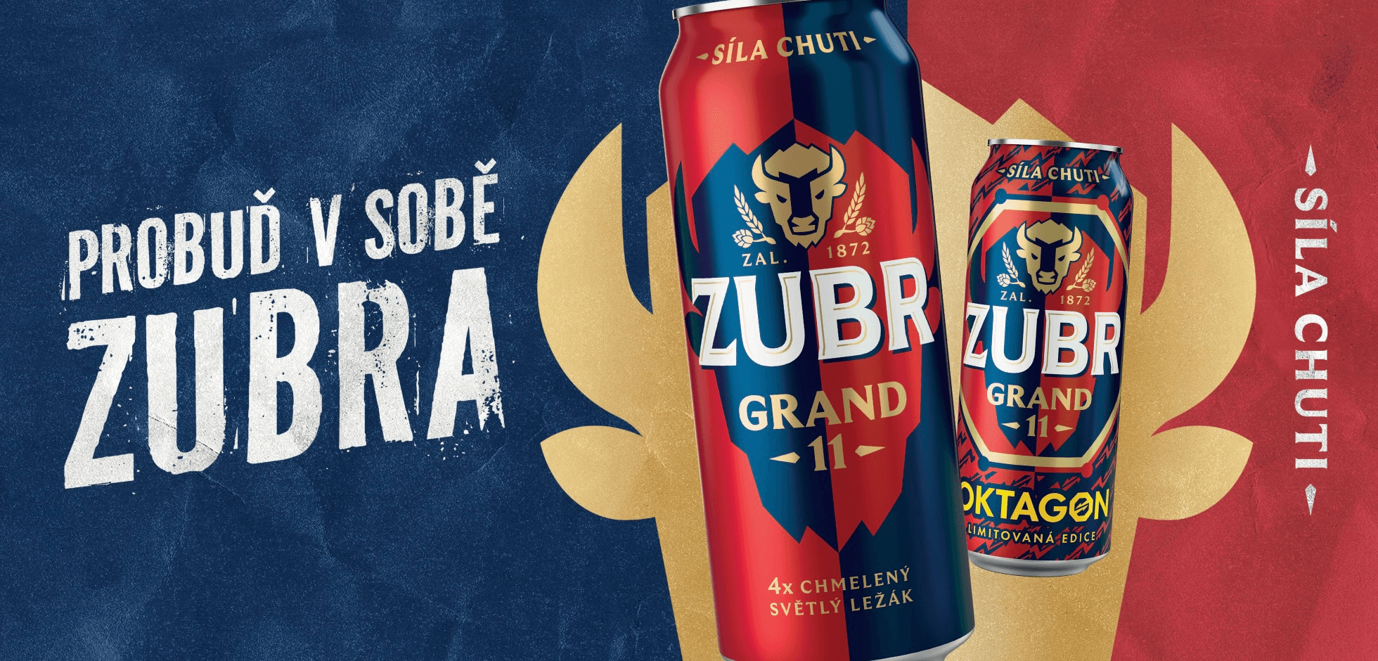 Zubr: Nový vzhled. Nová energie. Síla, která probouzí odhodlání.
