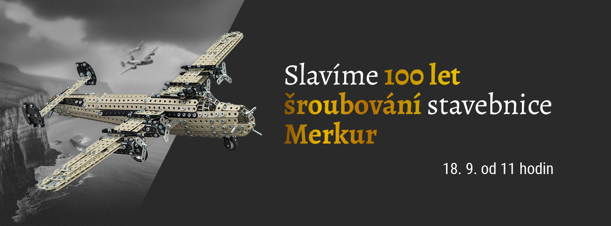 Merkur slaví 100 let šroubování. Legendární česká stavebnice chystá velkou oslavu a představí jubilejní model