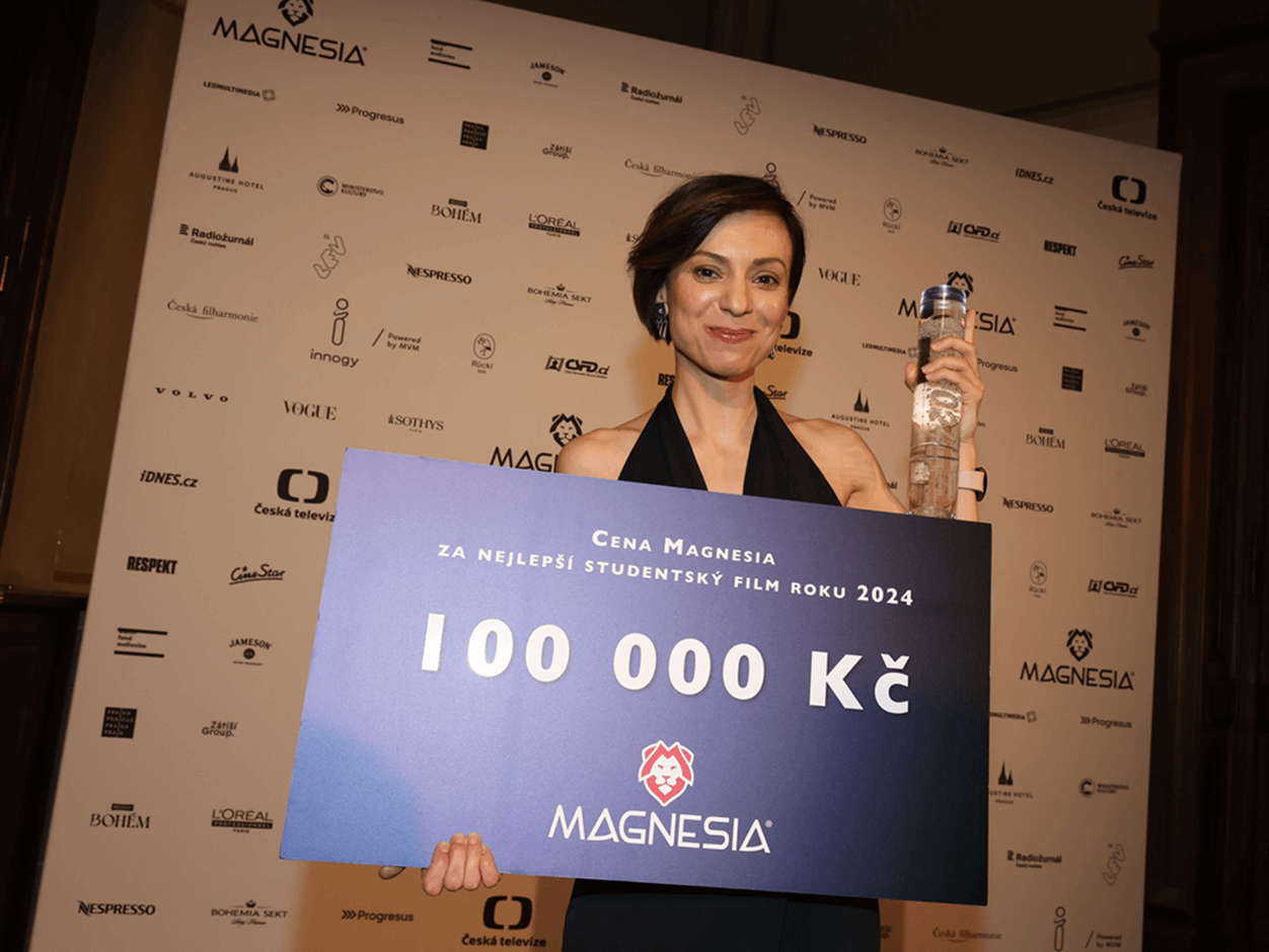 Vítězka ceny Magnesia za nejlepší studentský film 2025, Pola Kazak